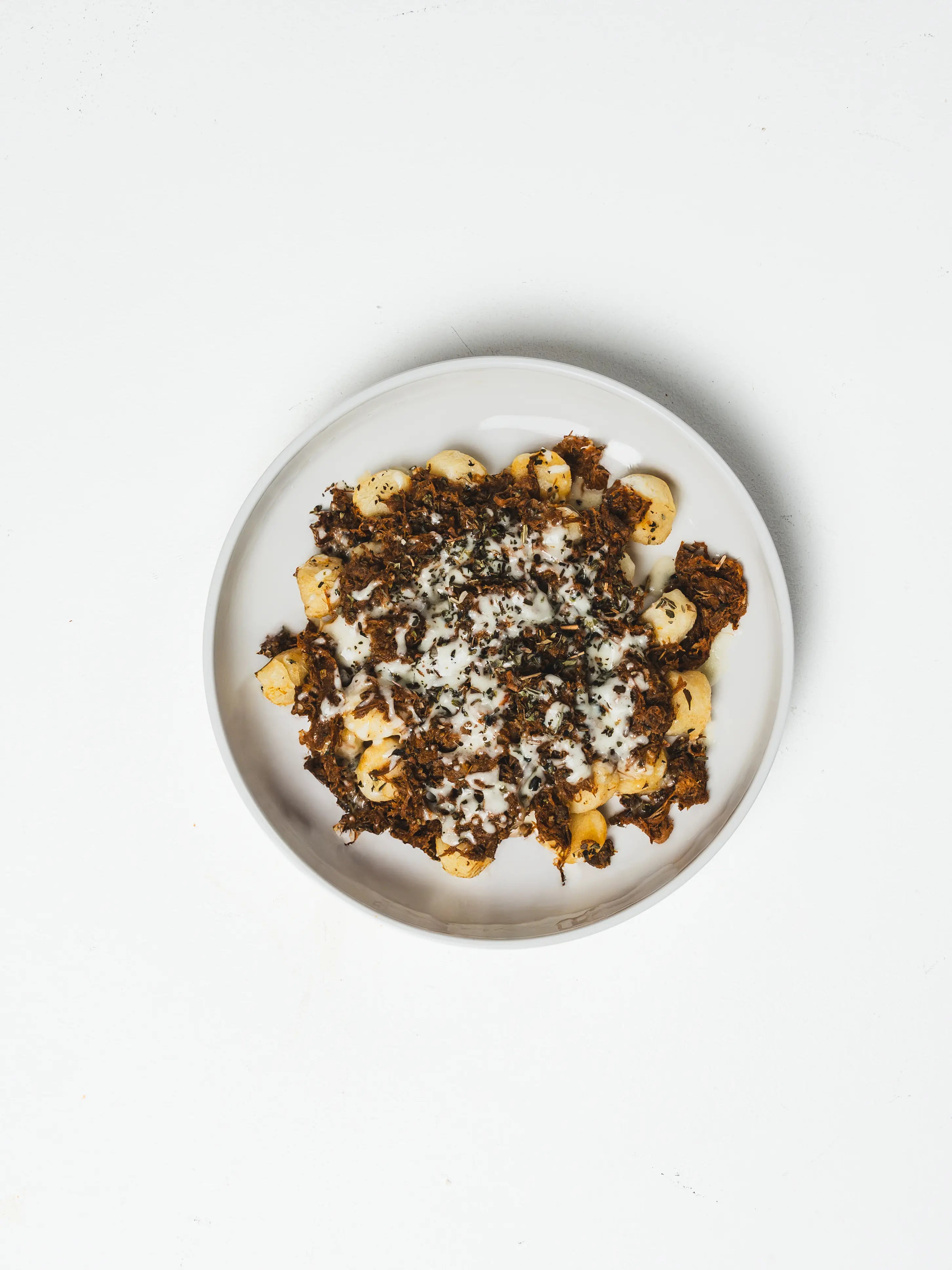 Nhoque com Carne de Panela