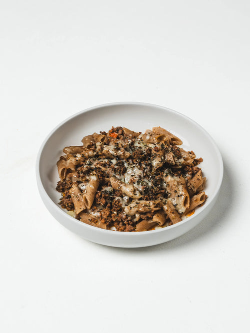 Penne com Ragu de Carne