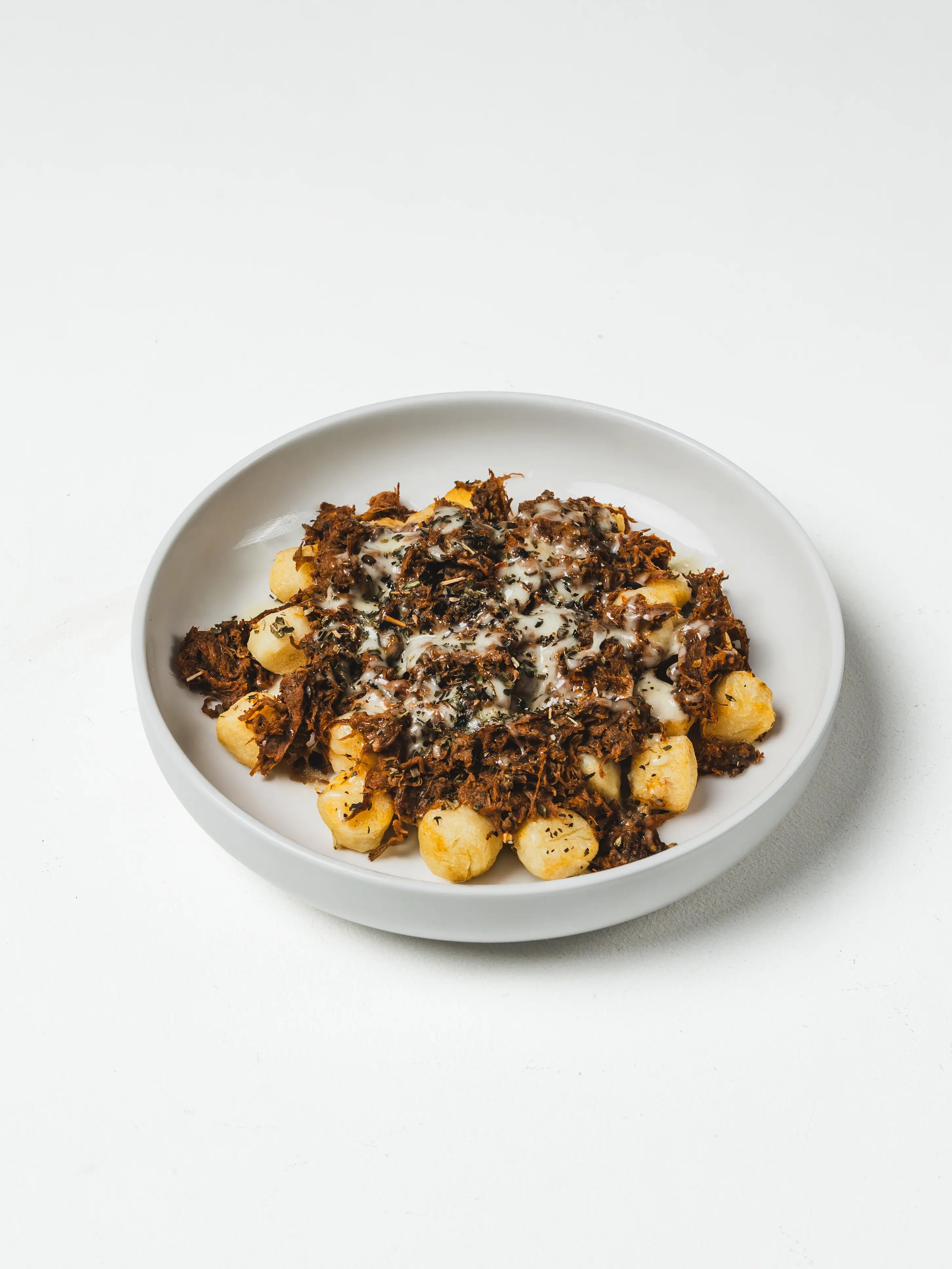 Nhoque com Carne de Panela